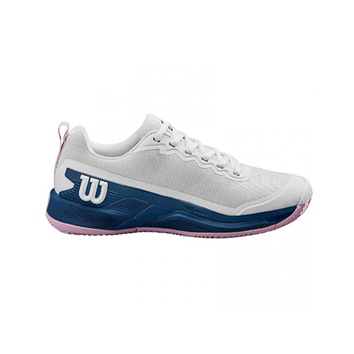 Wilson Rush Pro 4.5 Clay White Blue W Shoes - WRS333630