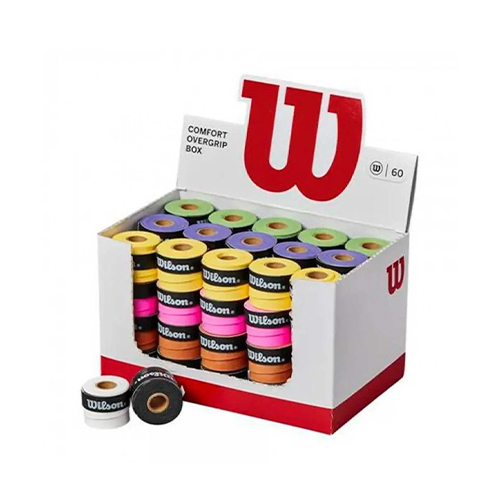 Wilson Comfort Multicolor Overgrip (X1 Box-60 pieces) - 1 Box - 60 pieces