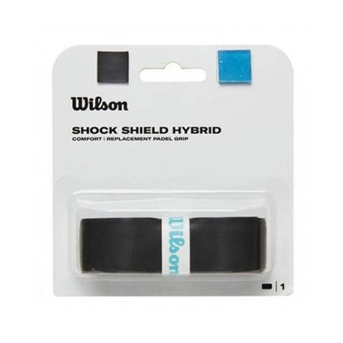 Wilson Black Comfort Replacement Grip - Shock Shield Hybrid Replacement Grip