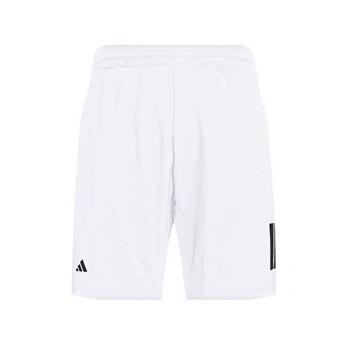 Adidas Club 3 Stripes White Black Short