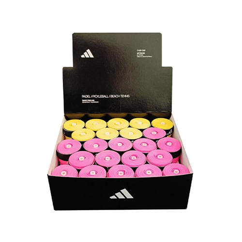 Adidas Multicolor Padel Box Tacky Feeling Overgrip (X45) - Tacky Feeling Per Box 45 piece 3 Colors