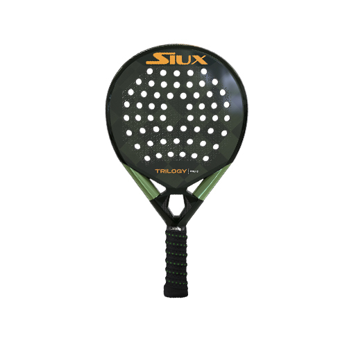 Siux Trilogy Pro 5 2025 - Shape : Round Weight : 365g +/- 10g Racket Cover : No Face Material : 40K Carbon Fiber Balance : Head Light Foam Material : Performance EVA