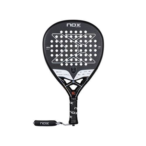 Nox Nextgen Pro Attack 3K 25 - Shape : Diamond Weight : 366-370g +/- Face Material : Carbon 3K Surface : Rough Sand Foam Material : HR3 Black Eva