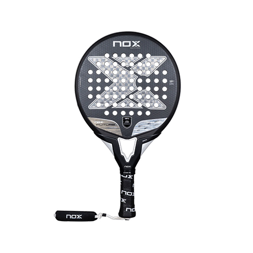 Nox Future Control 12K Alum 25 - Shape : Round Weight : 356-360G +/- Face Material : Carbon Alum 12K Surface : Spin 3D Pattern and roughened sand Foam Material : EV50