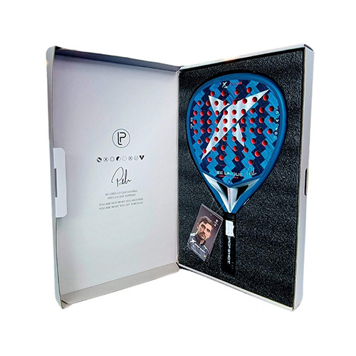 Drop Shot Pablo Lima Canyon Pro Attack 1.0 25 - Shape : Diamond Weight : 351-355g +/- Game : Power and Control Racket Cover : No Face Material : Carbon 24K Twill Balance : High Foam Material : EVA pro high density