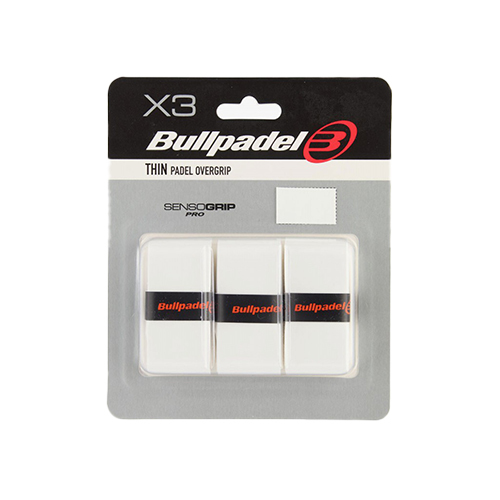 Bullpadel GB-1603 Senso 012 White Overgrip Packet