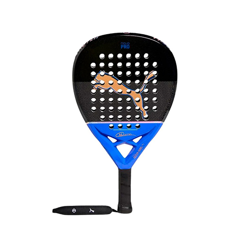 Puma Momo Gonzalez Nova Pro 25 - Shape : Tear Weight : 351-355g +/- Racket Cover : No Face Material : 3K Carbon Foam Material : EVA Pro rubber