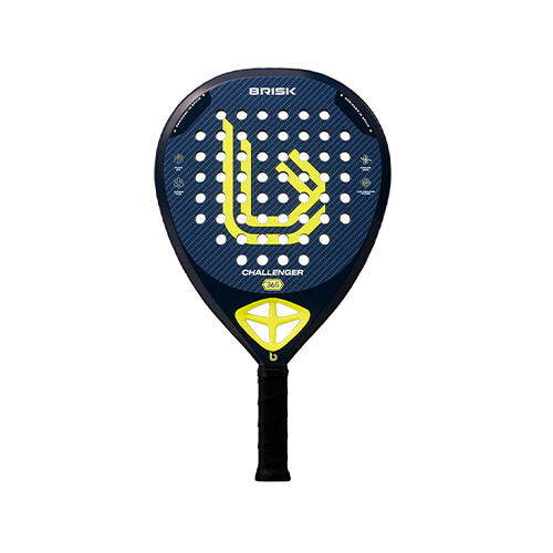 Brisk Challenger 365 - Shape : Diamond Weight : 365g +/- 10g Racket Cover : No Face Material : Carbon Fiber Face