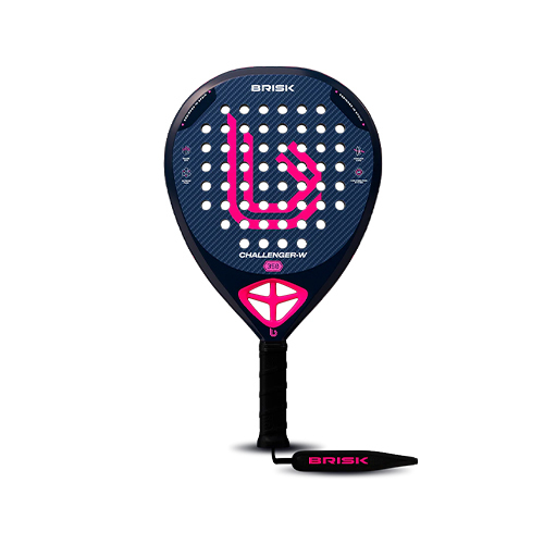 Brisk Challenger W 350 - Shape : Diamond Weight : 350g +/- 10g Racket Cover : No Face Material : Pure Carbon Fiber