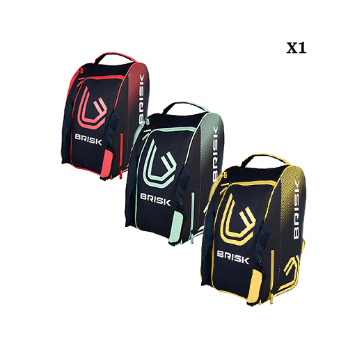 Brisk Multi Function Multicolor Padel Bag (X1) - Size: 56x39x32cm