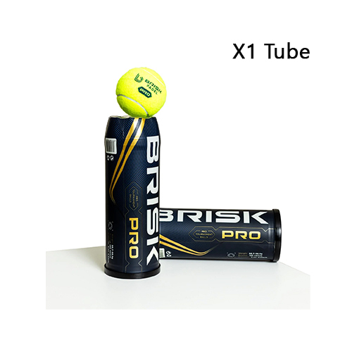 Brisk Pro Tournament Padel Ball (X1) - X1 Tube only