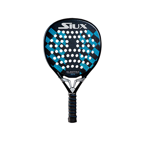 Siux Electra ST4 Rulo 25 - Shape : Teardrop Weight : 360-370g +/- Racket Cover : Yes Face Material : 15K Carbon Foam Material : EVA Hard