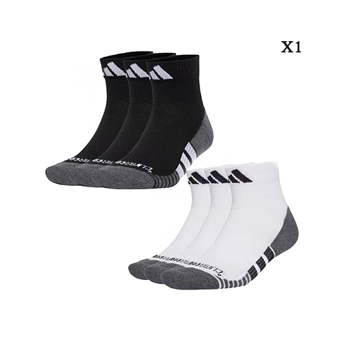 Adidas Performance Climacool Multicolor Quarter Socks (3 Pairs)
