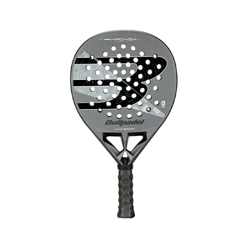 بولباديل هاك 04 هايبريد 26 - Shape : Hybrid Weight : 365-375g Racket Cover : No Face Material : 18K Aluminized Carbon Balance : Low Balance Foam Material : Multieva
