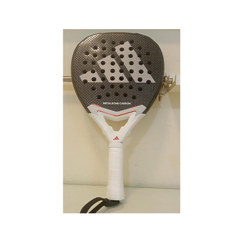 Adidas metalbone carbon 3.4 Used - Used Racket 
 Model year: 2025 Shape:  diamond Weight: 356-360 g +\- Surface: 6K carbon Finish: glossy & rough Balance: head heavy How many months used: 1 day Damage area: none Scratches how many: none Seller Whatsapp: 50388993