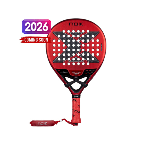 NOX EA10 VENTUS HYBRID 12K XTREM BY EDU ALONSO - Pre-Order Mid of October 2025 Approx. SKU: PEA10VENTUSH1226WEIGHT:360 - 375g WIDE:38 mm FRAMEWORK:Carbon CORE:MLD Black Eva FACE:Carbon Fiber 12K Xtrem SURFACE:Dual Spin SHAPE:Drop / Tear