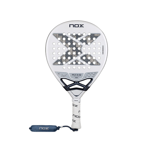 NOX AT10 LUXURY GENIUS 12K ALUM XTREM LITE 2026 BY AGUSTÍN TAPIA - REF : PAT10GENIUS12LI26 
 Shape : Teardrop Weight : 355-365g +/- Face Material : Carbon Fiber 12K Alum Xtrem Foam Material : HR3 White Eva