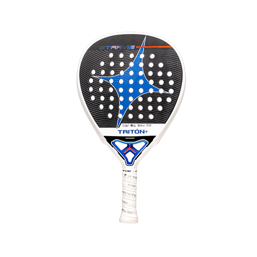 Starvie Triton Power + 26 - Shape : Diamond Weight : 358 +/- 8g Game : Attack Racket Cover : Yes Face Material : 18K Carbon Balance : High Foam Material : H-Eva Core