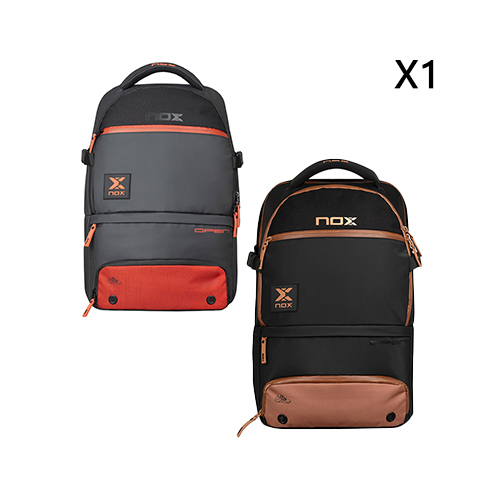 Nox Luxury Open series Multicolor Backpack - SKU:&nbsp;MOCOPENBLBR (Brown) SKU:&nbsp;MOCOPENBLRE (Red)