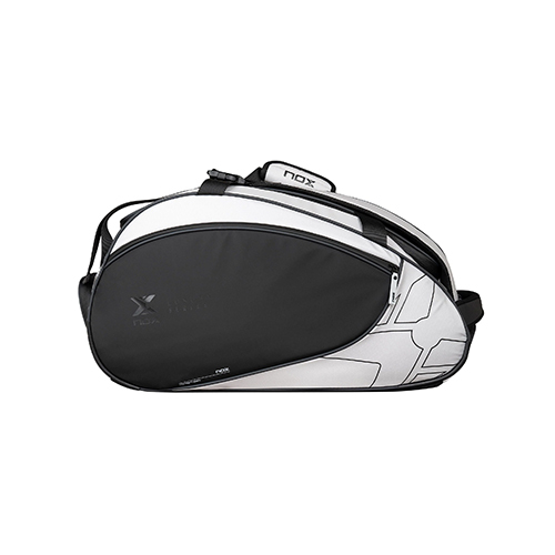 Nox Luxury Master Series Black & White Padel Racket Bag - SKU:&nbsp;BPLUXMASTER