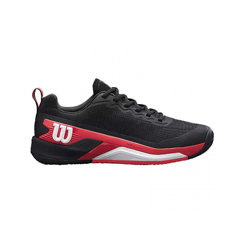Wilson Rush Pro 4.5 Clay Shoes Black Red White Shoes