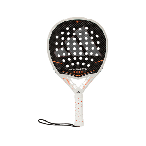 Adidas Metalbone Ctrl 26 - Shape : Round Weight : 345-360g +/- Game : Control Racket Cover : Yes Face Material : Carbon Aluminized 16K Balance : Even Foam Material : Soft Performance