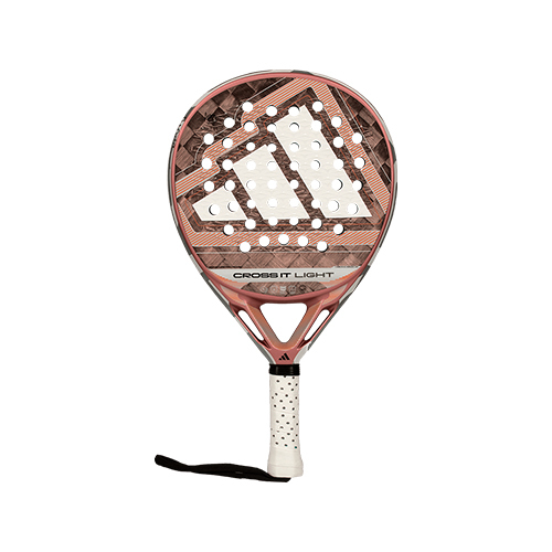 Adidas Cross IT Light 26 - Shape : Round Weight : 345-360g +/- Game : Control Racket Cover : Yes Face Material : Carbon Aluminized 24K Balance : Even Foam Material : Soft Energy