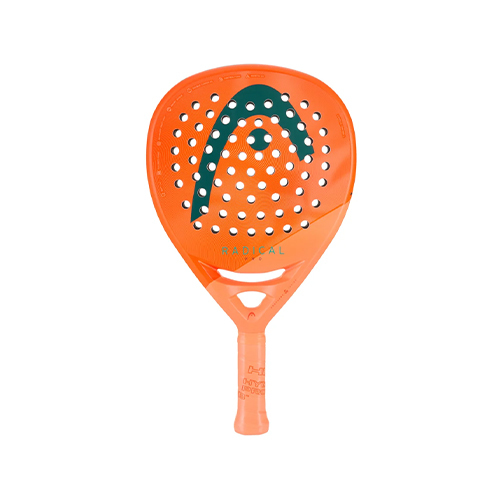 Head Radical Pro 26 - Shape : Teardrop Weight : 370g +/- 10g Racket Cover : No&nbsp; Face Material : Double Carbon Foam Material : Control Foam