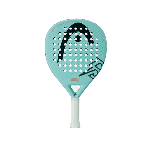Head Bolt Aqua Black 25 - Shape : Teardrop Weight : 350g +/- 10g Game : Power Racket Cover : No Face Material : Fiberglass Balance : Mid Balance Foam Material : Power Foam