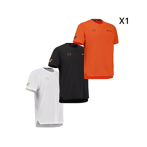 Babolat Juan Lebron Multicolor Crew Neck T-Shirt (X1)