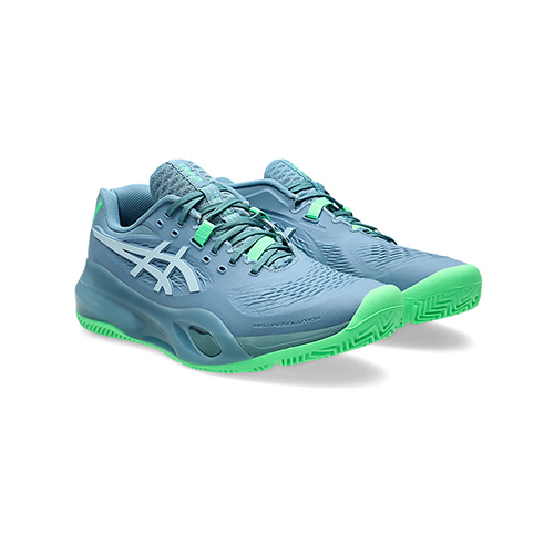 Asics Gel Resolution X Padel Saba Blue Cool Grey Shoes - 1041A492-403