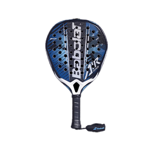 Babolat Air Viper 2.6 26 - Shape : Teardrop Game : Power Racket Cover : No Face Material : 16K Carbon Balance : Medium Balance Foam Material : X-Eva