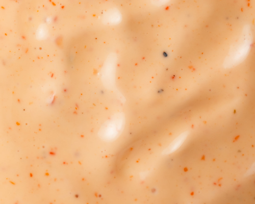 Special sauce - A unique sauce that is made with a combination of ingredients, often used to enhance the flavor of a specific dish.