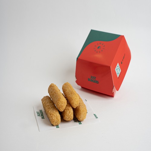 أصابع جبن - 4 قطع اصابع جبن موتزاريلا مقلية.