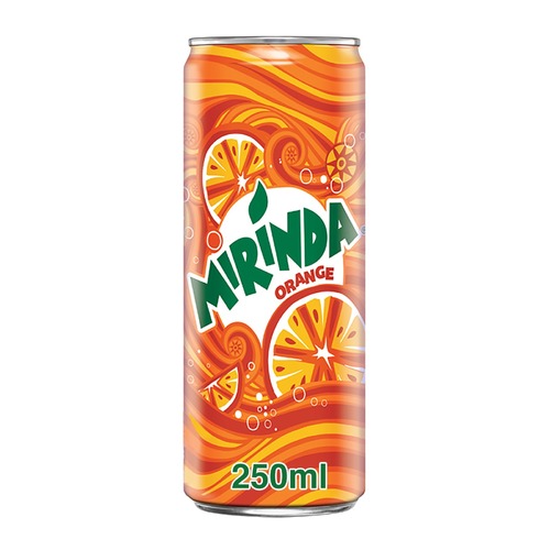 Mirenda Orange - Made with real orange juice and a touch of sweetener,