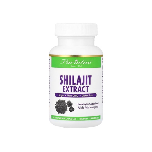 shilajit - Shilajit has been used in folk medicine for thousands of years to repair bones and fractures
Anti-aging due to its selenium content. It also has many benefits to combat Alzheimer’s, poor memory and strengthen immunity.

Usage: One capsule per day