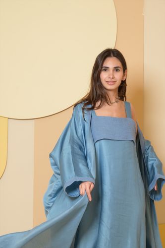 BISHT LIGHT BLUE
