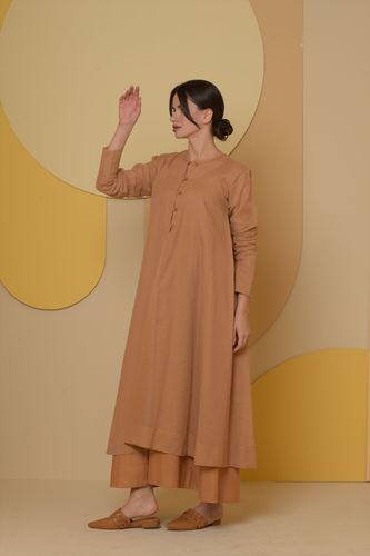 KAFTAN MESH PEACH