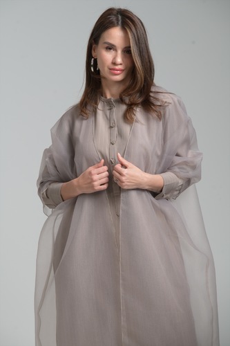 LIGHT GREY DISHDASHA