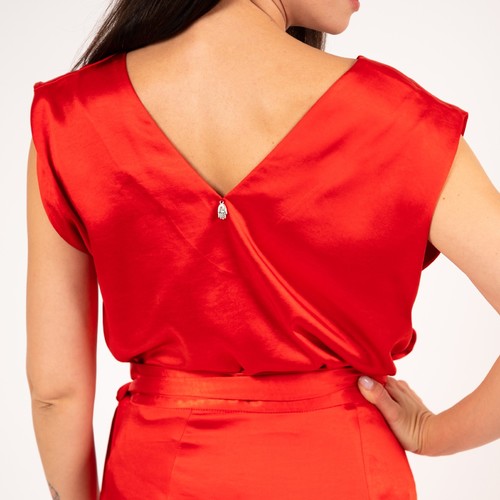 Red Crop Top Summer - 2023