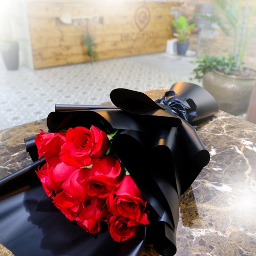 Bouquet Of 10 Pcs Roses - Bouquet of 10 pcs of red roses