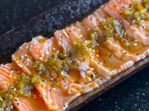 Salmon Tataki