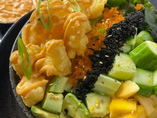 Shrimp Poke Bowl