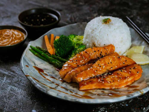 Salmon Teriyaki
