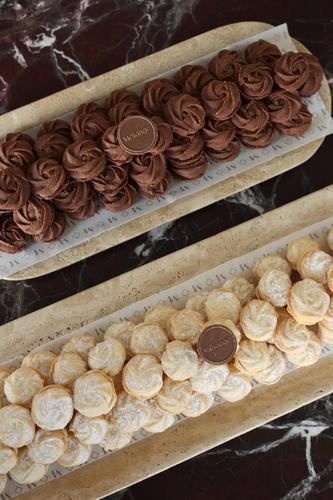 Marble Tray Biscuits - Bite size biscuits served in a special marble tray best for all occasions