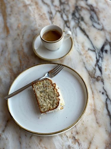Pistachio with Lemon Loaf Cake