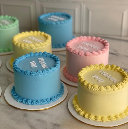 Greeting Cakes (3pcs package)