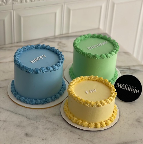Greeting Cakes (3pcs package)