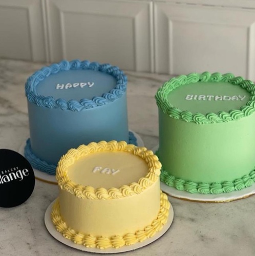 Greeting Cakes (3pcs package)