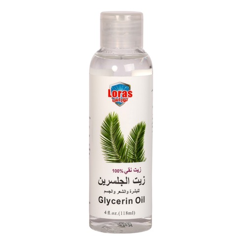 Ihsaan Kw - Loras Glycerin Oil for Skin, Hair & Body - Glycerin oil for the skin   Glycerin is one of the substances that contribute to the treatment of dry hands and feet, as it contributes to hydration  Benefits of glycerin oil for hair  Glycerin contributes to getting rid of itching of the head and treating dandruff, it contributes to maintaining hair moisture, and then giving a soft and moist appearance